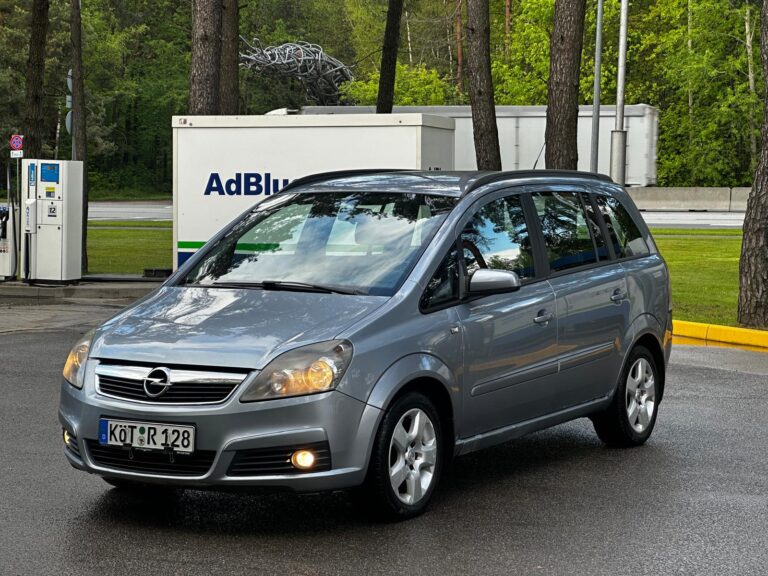 OPEL ZAFIRA 7-VIETAS