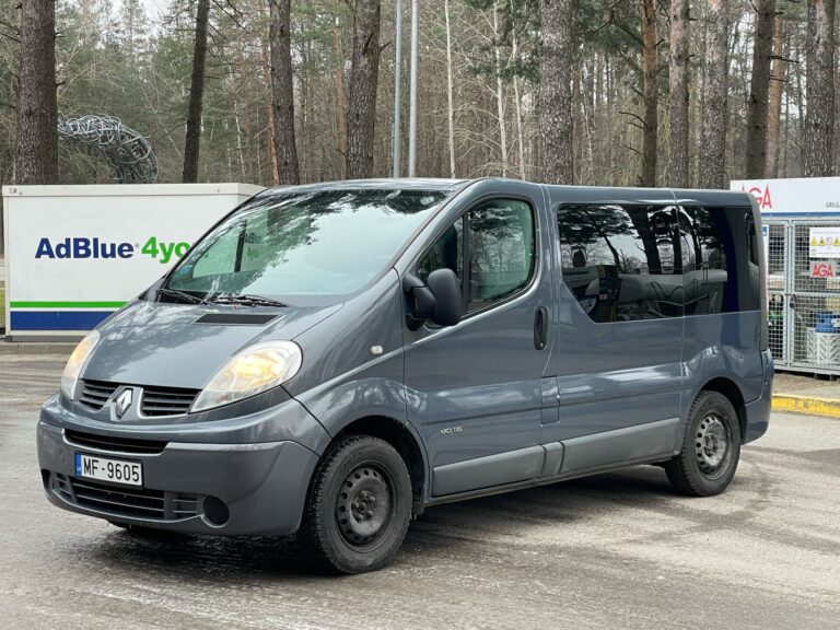 Renault Trafic 7 vietas