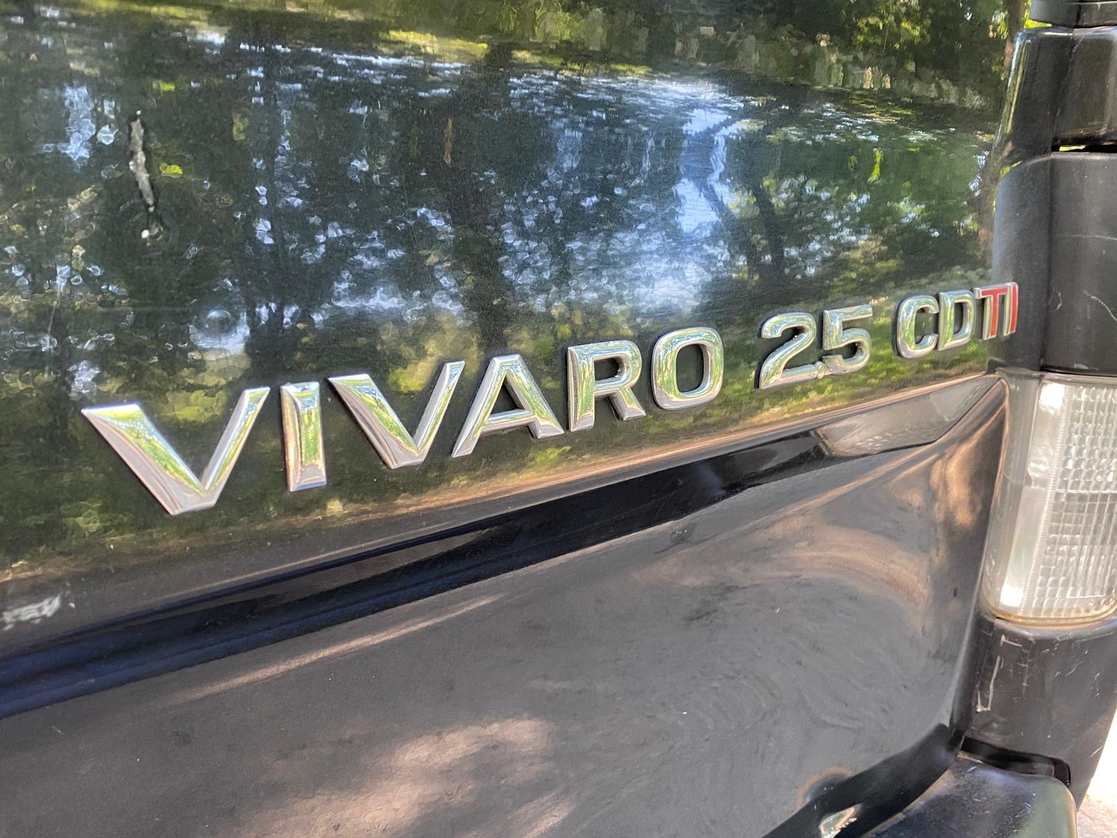 Opel Vivaro kravas buss 3-vietas