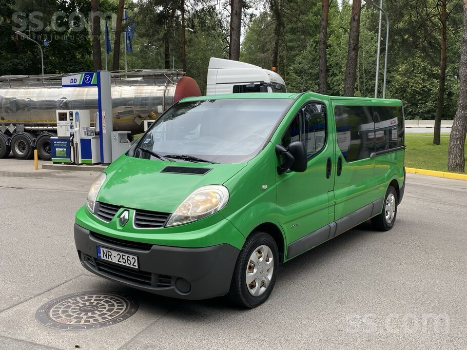 RENAULT TRAFIC KRAVAS BUSS-GARAIS