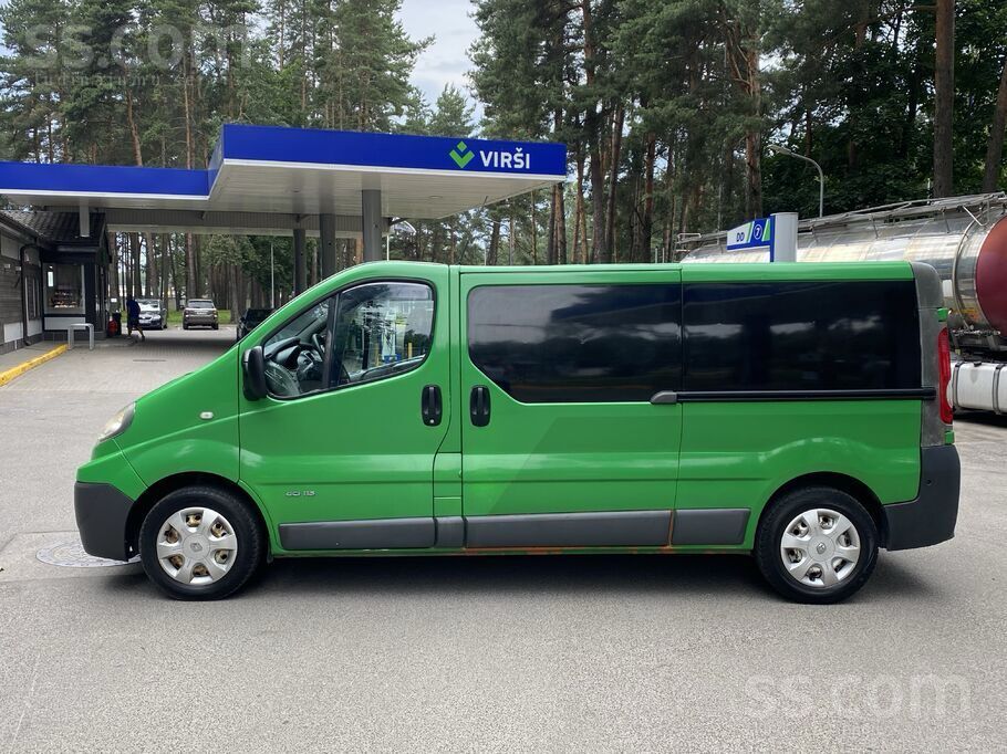 RENAULT TRAFIC KRAVAS BUSS-GARAIS