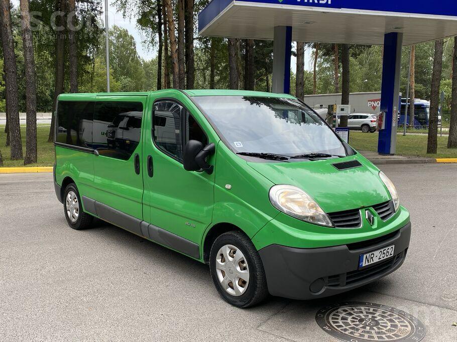 RENAULT TRAFIC KRAVAS BUSS-GARAIS