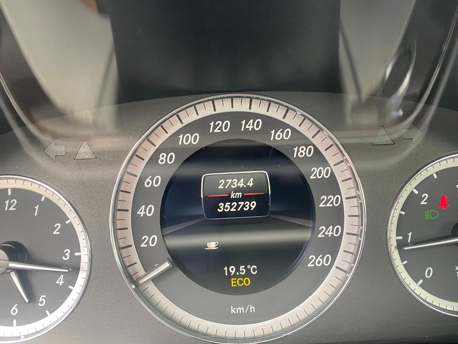 Mercedes Benz E200 blue efficiency