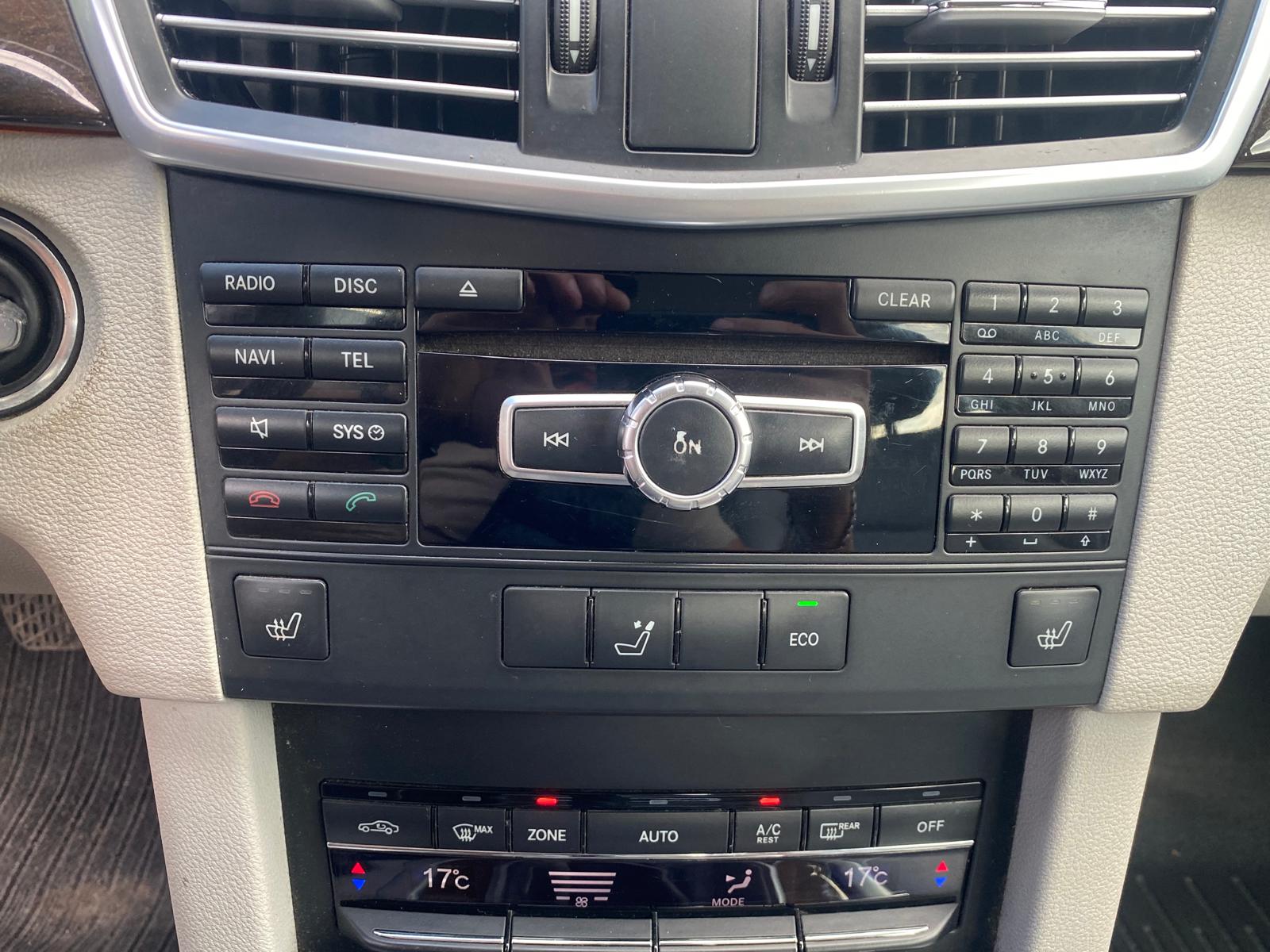 Mercedes Benz E200 blue efficiency