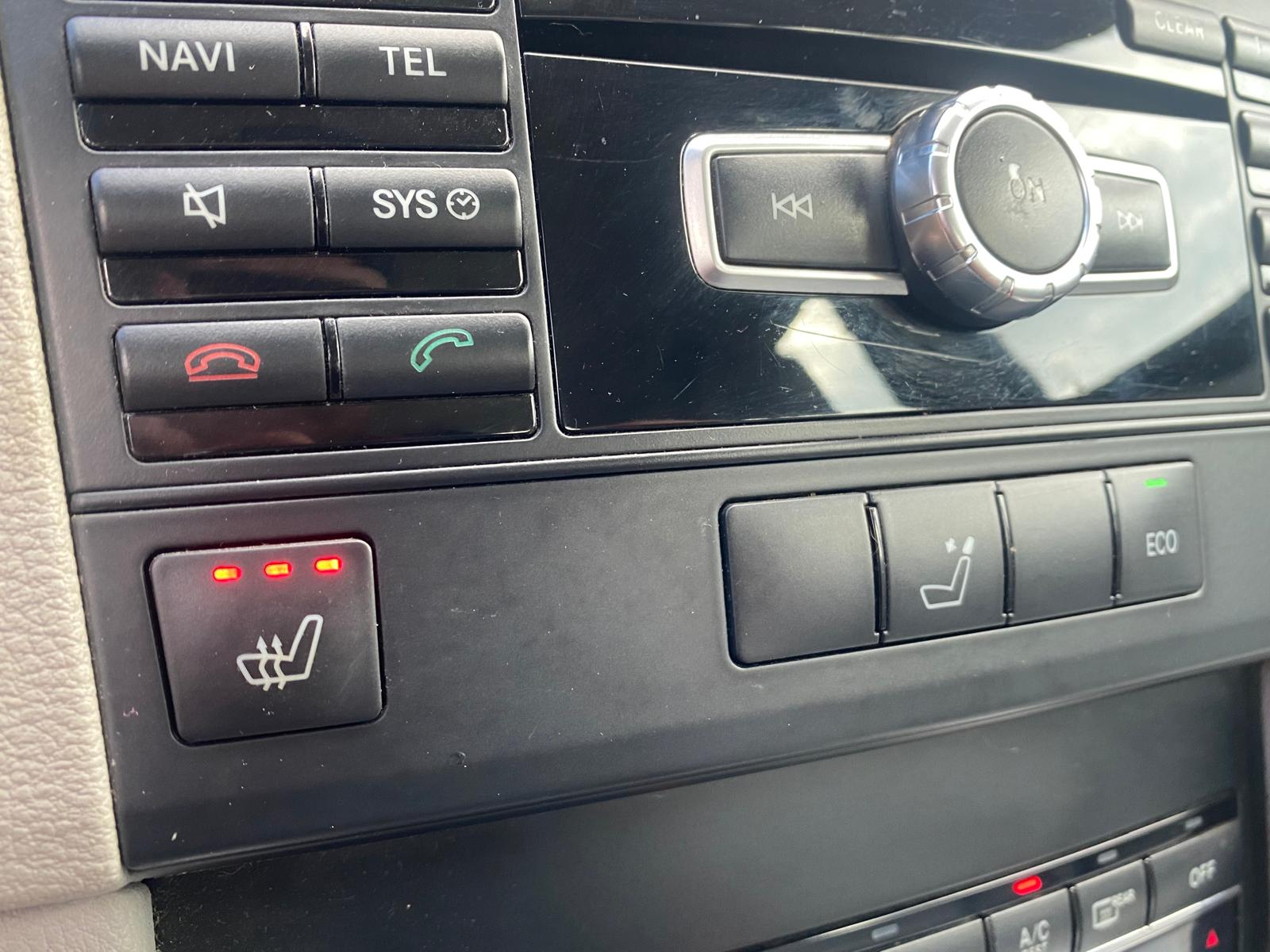 Mercedes Benz E200 blue efficiency