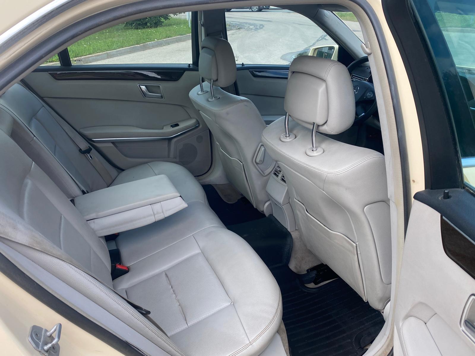 Mercedes Benz E200 blue efficiency