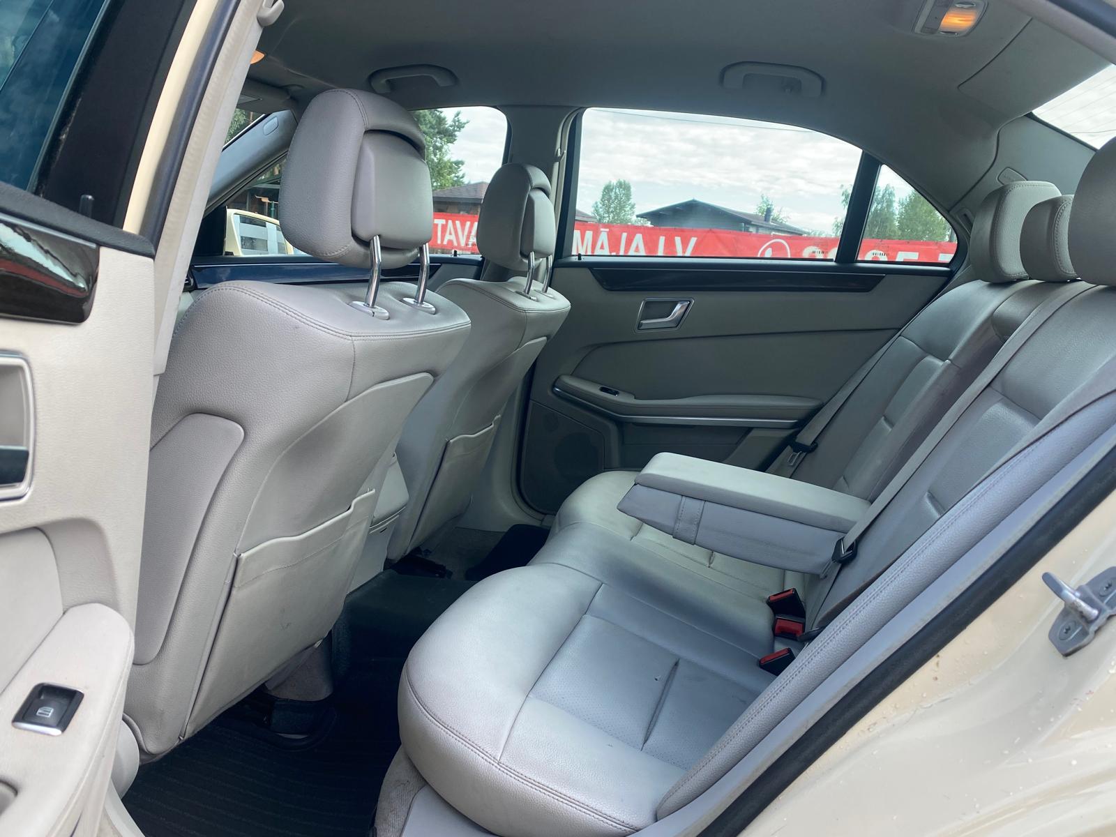 Mercedes Benz E200 blue efficiency
