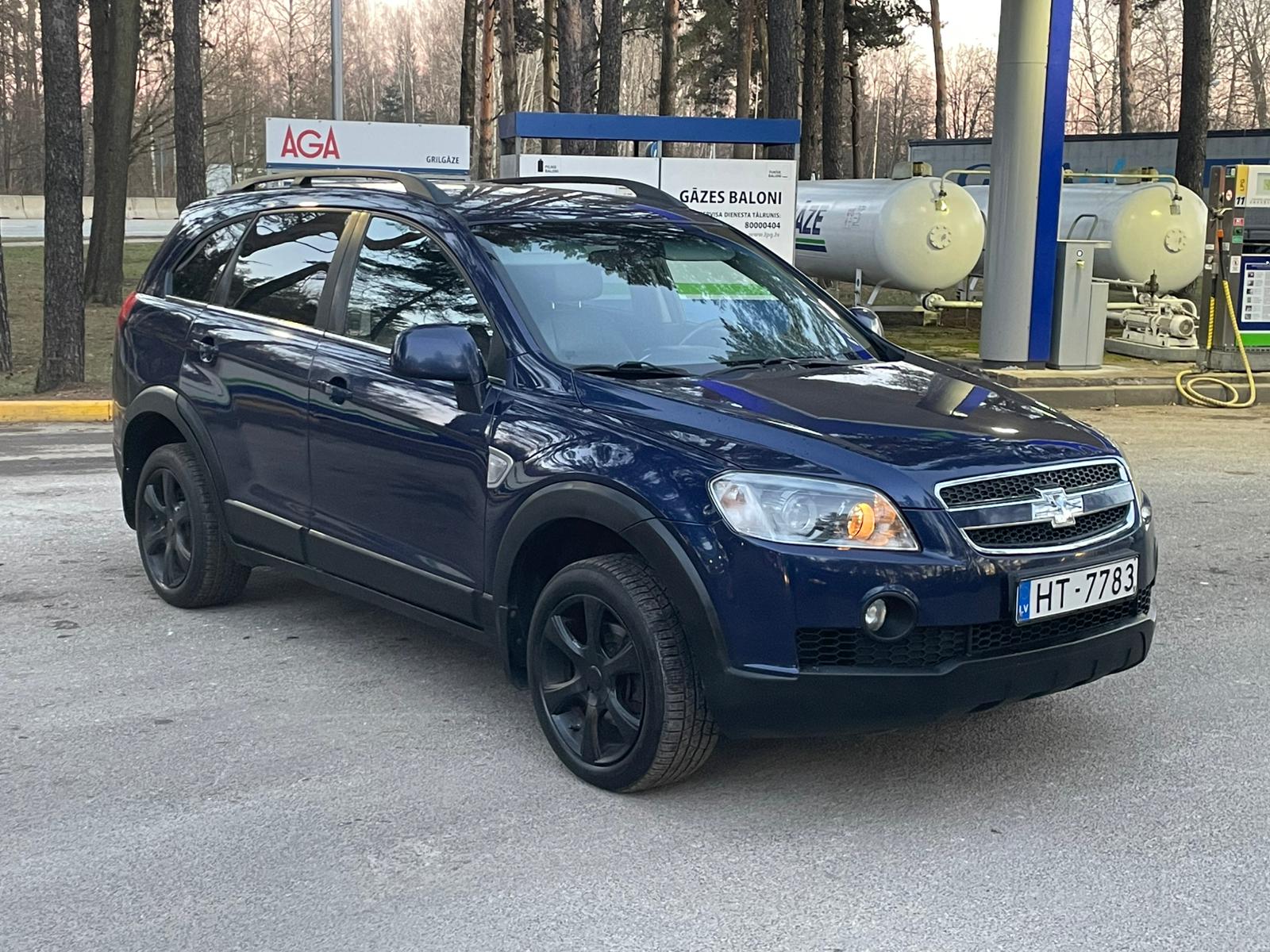 CHEVROLET CAPTIVA 7-VIETAS