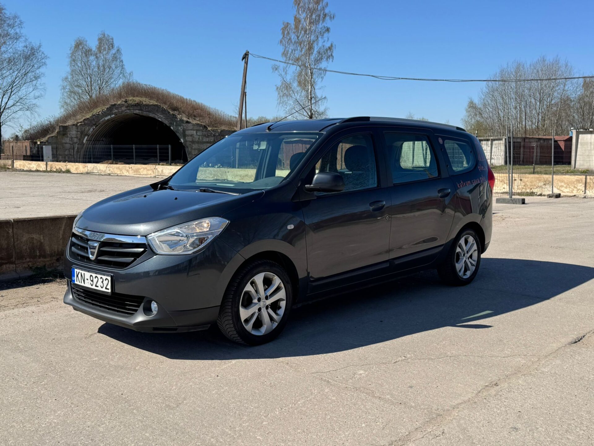 DACIA LODGY 7-VIETAS