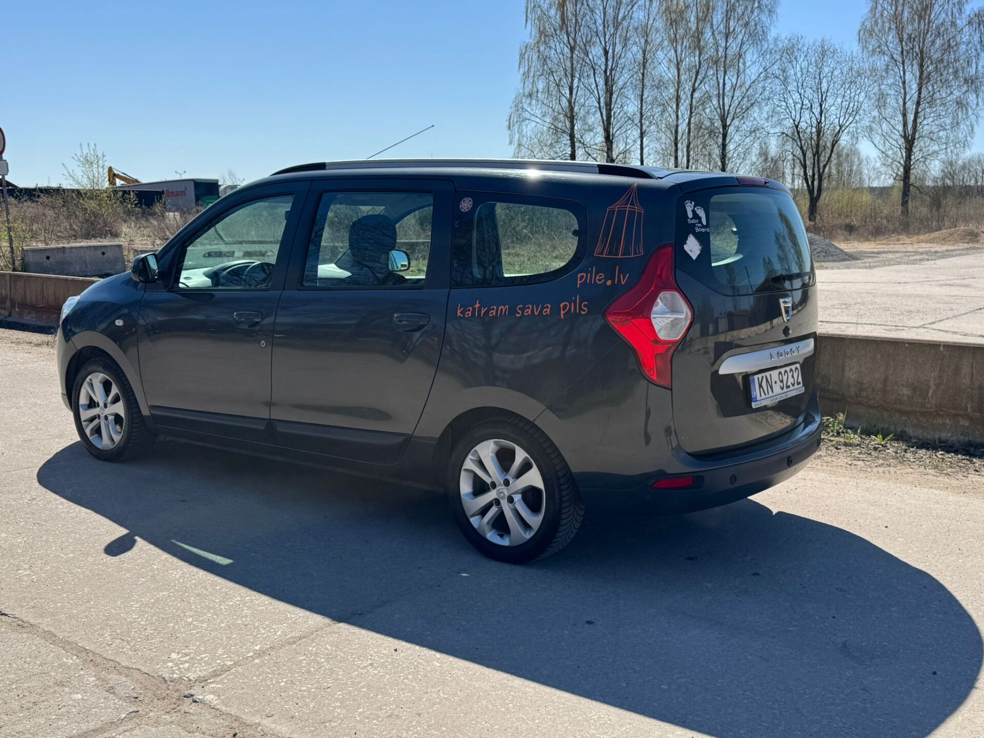 DACIA LODGY 7-VIETAS