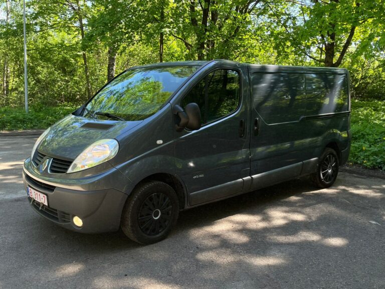 RENAULT TRAFIC KRAVAS BUSS-LATVIJĀ NAV EKSPLUATĒTS