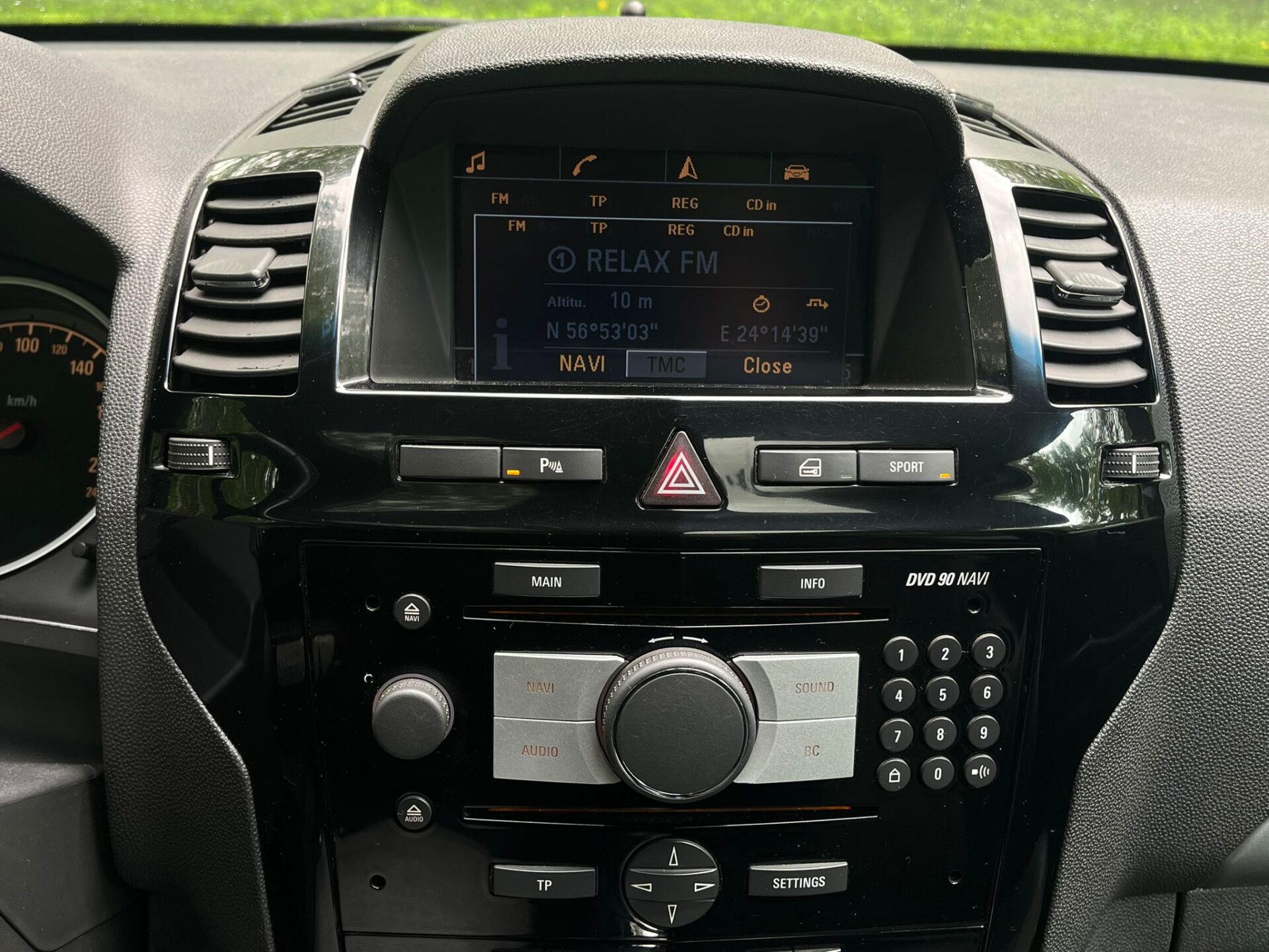 OPEL ZAFIRA 7-VIETAS