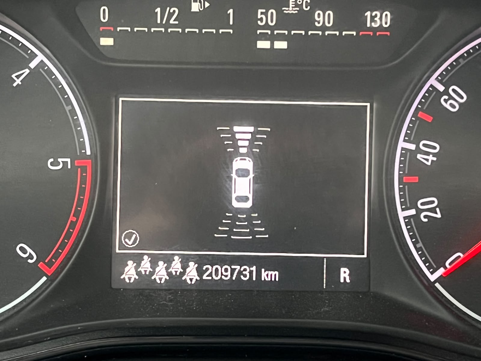 OPEL ZAFIRA TOURER 7-VIETAS