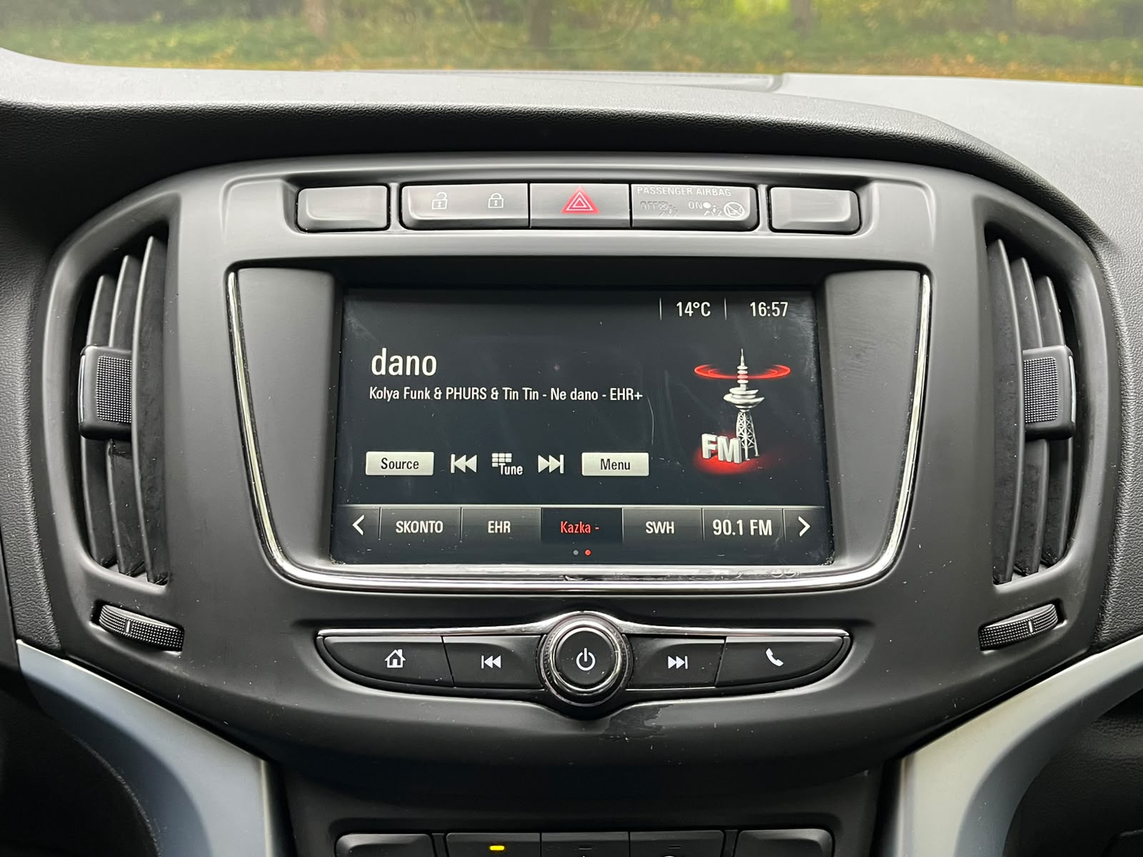 OPEL ZAFIRA TOURER 7-VIETAS