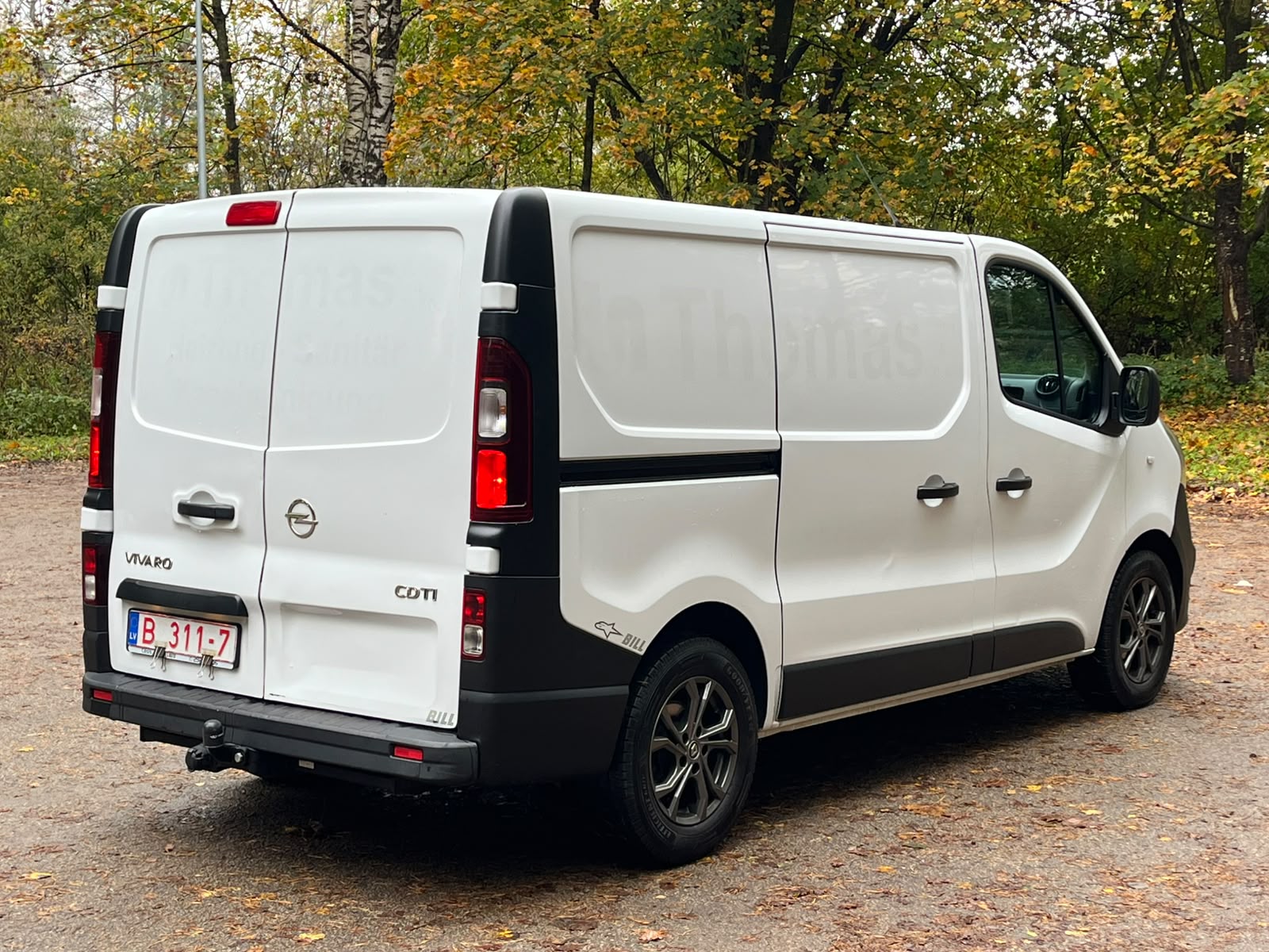 Opel Vivaro-B 3-vietas kravas buss